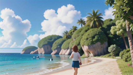 離れ小島の出現