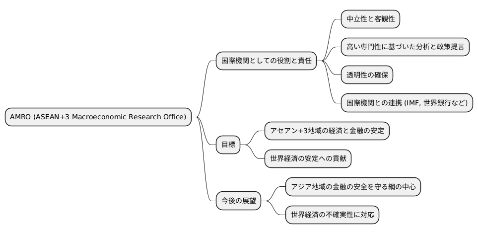 国際機関としての役割