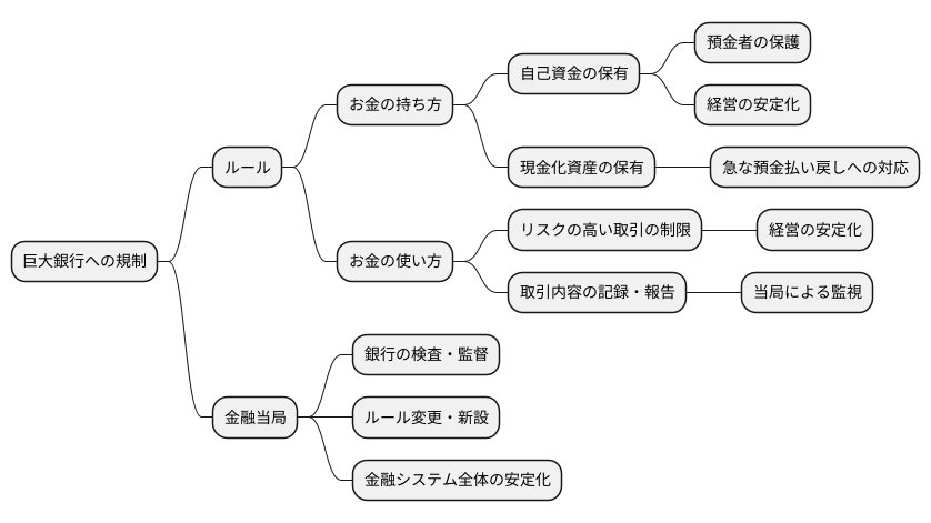 巨大銀行の規制
