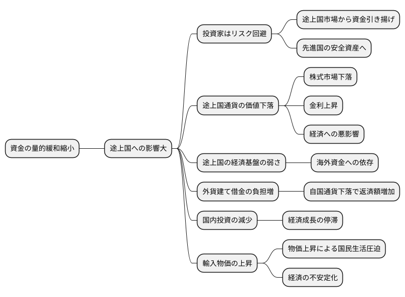 新興国市場への影響